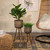 Set of 2 Natural Brown Outdoor Wicker Planters 22"
