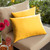Set of 2 Sunbrella Sunflower Yellow Outdoor Pillow, 20"