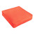 22.5" Coral Melon Orange Solid Sunbrella Indoor and Outdoor Single Deep Seating Cushion