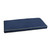5' Navy Blue and Ivory Sunbrella Indoor and Outdoor Bench Cushion