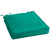 19" Teal Green Decorative Single Chair Cushion Pillow