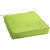 20" Lime Green Square Home Collections Sunbrella Indoor and Outdoor Single Chair Cushion