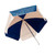 52" Navy Blue and White Kemp USA Multipurpose Umbrella