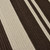 7' x 10' Brown and Beige All Purpose Striped Handcrafted Reversible Rectangular Area Throw Rug