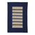 10' x 13' Navy Blue and Beige All Purpose Handcrafted Reversible Rectangular Outdoor Area Throw Rug