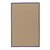 5' x 7' Navy Blue and Beige All Purpose Handcrafted Reversible Rectangular Outdoor Area Throw Rug