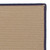 5' x 7' Navy Blue and Beige All Purpose Handcrafted Reversible Rectangular Outdoor Area Throw Rug