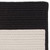 14' x 18' Black Striped All Purpose Handcrafted Reversible Rectangular Outdoor Area Throw Rug