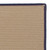 1.66' x 2.5' Blue and Beige All Purpose Handcrafted Reversible Rectangular Outdoor Area Throw Rug