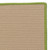 9' x 9' Brown and Green All Purpose Handcrafted Reversible Square Outdoor Area Throw Rug