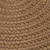 10' x 14' Light Brown Solid Handcrafted Outdoor Reversible Area Throw Rug