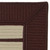 5' x 5' Brown and Beige All Purpose Handcrafted Reversible Square Outdoor Area Throw Rug