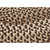 2' x 7' Brown and Beige Handcrafted Oval Outdoor Area Throw Rug