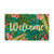 30" Blue and Pink "Welcome" Doormat