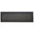Black Rectangular Skid Free Stone Designed Rubber Step Mat 30" x 10"