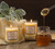 Set of 2 Honey Scent Single-Wick Candle 3.5"