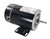 0.5 HP Black and Silver Single Speed Round Flange Pool Motor