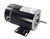 Upgrade Your Pool or Spa with a 0.5 HP Black & Silver Single Speed Motor - 115V, 3450 RPM, Stainless Steel Shaft & Auto Overload Protection