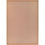 3.75' x 5.25' Orange and Beige Contemporary Rectangular Outdoor Area Throw Rug