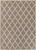 5.25' x 7.5' Brown and Ivory Moroccan Rectangular Outdoor Area Throw Rug