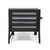 5-Piece Gray Outdoor Furniture Patio Sectional Sofa Set - Gray Cushions