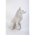 19.25" Snow Fox Outdoor Garden Statue