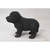 Black Labrador Puppy Outdoor Garden Statue - 8"