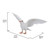 18.5" Pigeon Spread Wings Outdoor Garden Statue