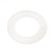 Round White Micro Jet Wall Fitting Gasket