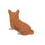 Sitting Corgi Dog Outdoor Garden Statue - 19"