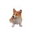 Sitting Corgi Dog Outdoor Garden Statue - 19"