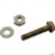 Antique Iron Genuine Hayward Perflex Tube Sheet Hex Screw Set