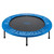 36" Black and Blue Upper Bounce Mini Foldable Rebounder Outdoor Fitness Trampoline