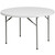 48" Granite White and Gray Contemporary Outdoor Patio Folding Table