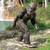 28.5" Large Bigfoot Hand Painted Outdoor Garden Statue