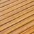 5-Piece Brown Teak Finish Wood and Wicker Outdoor Furniture Patio Dining Set
