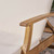 79.25" White and Brown Outdoor Patio Double Chaise Lounge