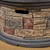 2pc Brown and Gray Round Outdoor Patio Fire Pit with Tank Holder Set 32.25"