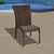 5-Piece Brown Lorraine Eucalyptus Wicker Round Patio Dining Set 60"