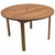 5-Piece Brown Arizona Eucalyptus Round Patio Dining Set 47"