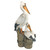 24"  Ocean's Perch Pelican Outdoor Garden Statue