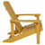 Yellow Cottage Vertical Adirondack Outdoor Patio Lounger Chair