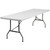 96" White Rectangular Outdoor Patio Folding Table - Create a Cozy and Functional Space