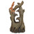 Tree Squirrel Cascading Sculptural Fountain - 35" - Brown