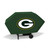 68" x 35" Green and white NFL Green Bay Packers Executive Grill Cover