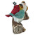 10.5" Birdy "Welcome" Sign Outdoor Garden Statue