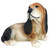 9.5" Sitting Basset Hound Puppy Dog Outdoor Garden Statue