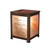 5" Brown and Black 'Memories MOMENTS WE LOVE' Cuboid Glass Warmer