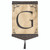 Brown and Beige Monogram G Outdoor Garden Flag 18" x 13"