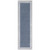 2'3" x 7'9" Alfresco Blue and White Striped Borderline Pattern Synthetic Area Rug